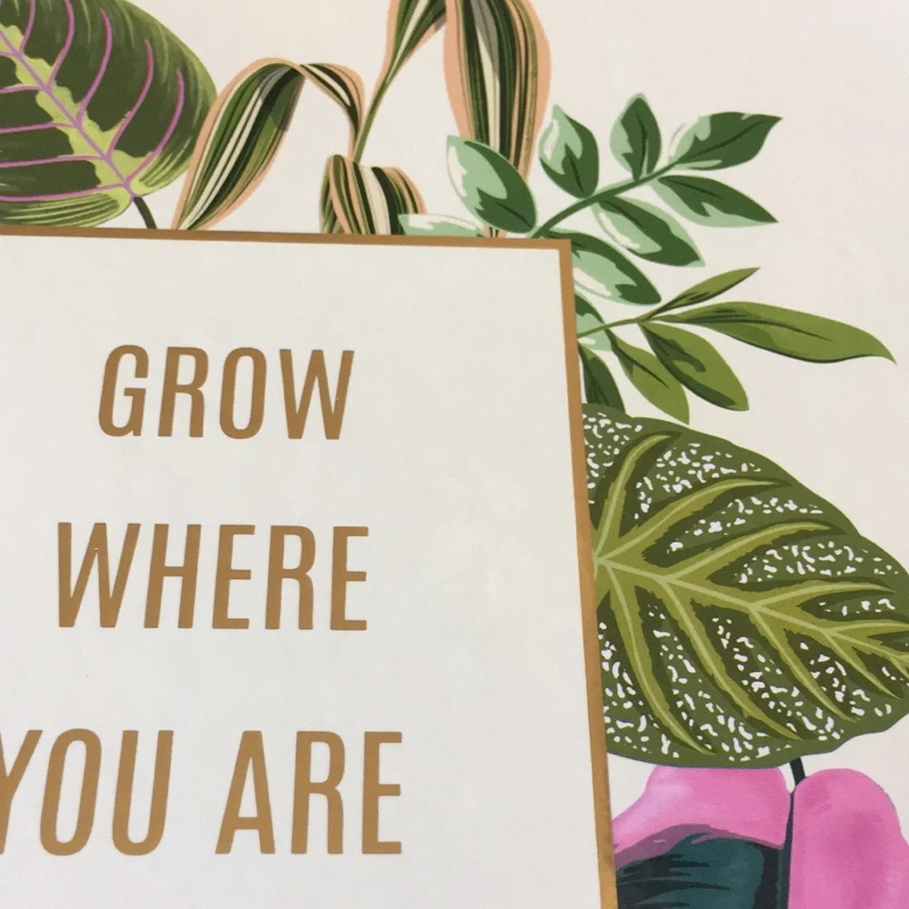 Paper Source Grow Where You Are Planted Tropical Plants Writers Journal NWT 140p